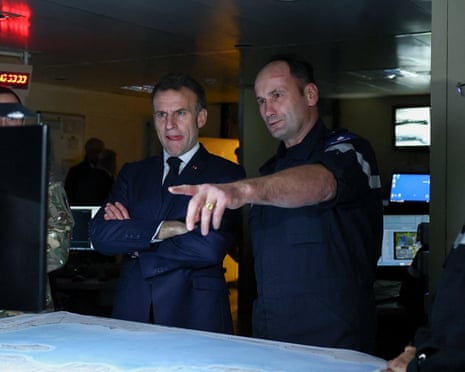 Macron Kıbrıs'ı ziyaret ediyor