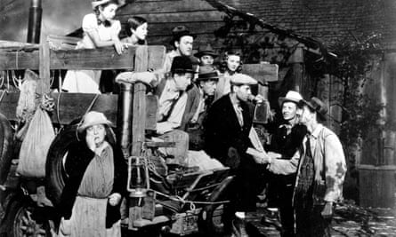 Still from the 1940 film of The Grapes of Wrath.