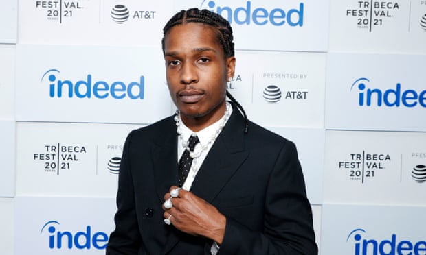 A$AP Rocky pictured in 2021.
