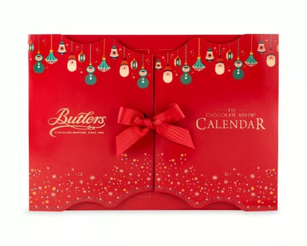 BUTLERS Chocolate Advent calendar, 350g
