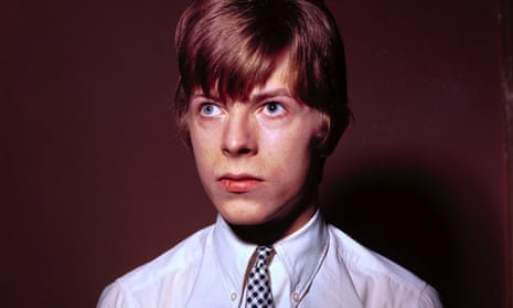 ‘Singer not particularly exciting’ ... David Bowie – then known as Davy Jones – pictured in 1965.