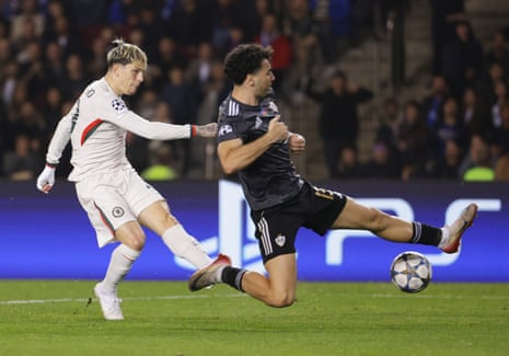 Garnacho spares Chelsea shock Champions League loss at Qarabag | Champions League | The Guardian