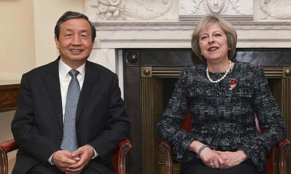 Ma Kai and Theresa May
