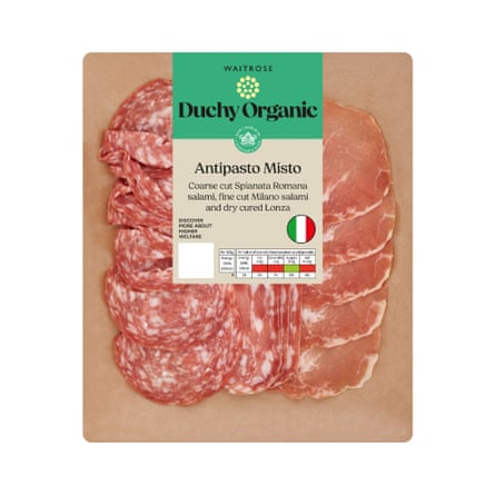 Duchy Organic Antipasto Misto 90g Duchy Organic antipasto misto