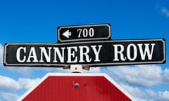 Cannery Row street sign in Monterey, California.