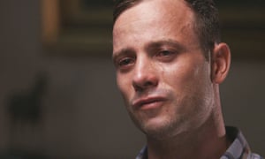 An image taken from the athlete’s interview with ITV ahead of his re-sentencing for murder.