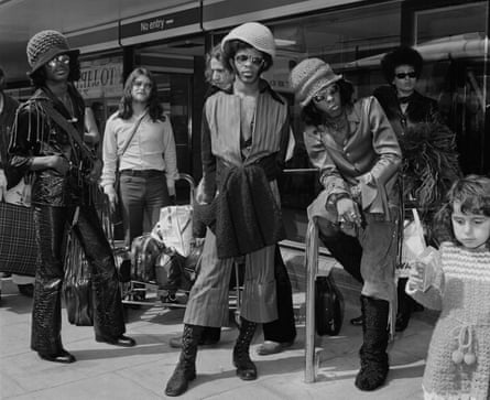 Sly And The Family Stone, September 1970: (from left)Larry Graham, Jerry Martini, Gregg Errico, Sly Stone, Freddie Stone and Cynthia Robinson.
