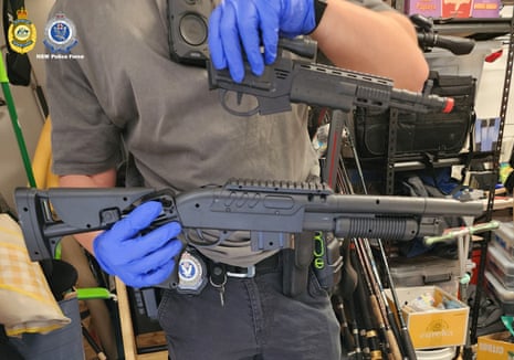 More than 1,000 guns and parts seized in illicit weapon crackdown in Australia and New Zealand | Gun control | The Guardian