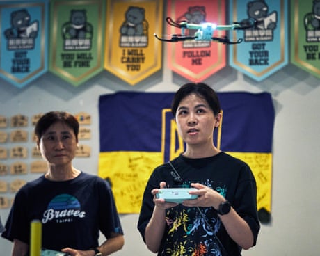 Inspired by Ukraine, and worried by China: Taiwan teaches its citizens how to fly drones