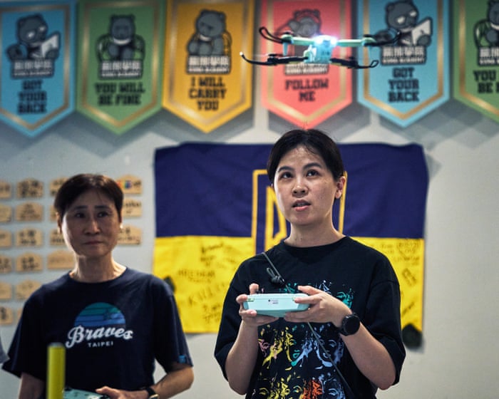 Inspired by Ukraine, and worried by China: Taiwan teaches its citizens how to fly drones