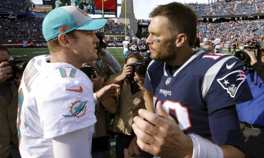 Tom Brady’s Patriots ended the Dolphins unexpected winning start to the season on Sunday