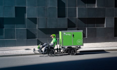 Norway Post has been using a mix of cargo bikes, electric vans and electric Paxster vehicles for nearly six months.