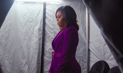 A-list … Michelle Obama in the documentary Becoming.