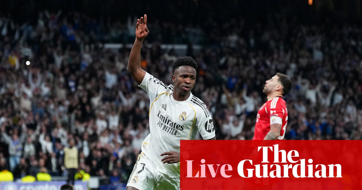 Real Madrid v Benfica: Champions League knockout round playoff, second leg – live