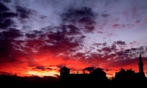 Red at night