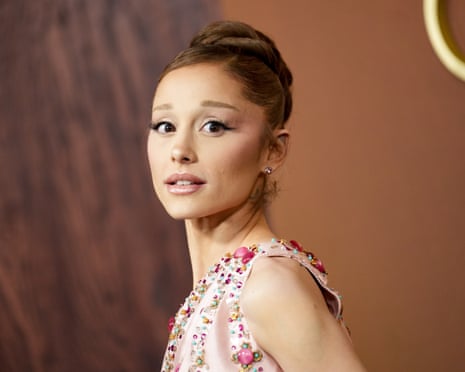 Ariana Grande, pictured on 16 November at the 16th Governors awards in Los Angeles, California.