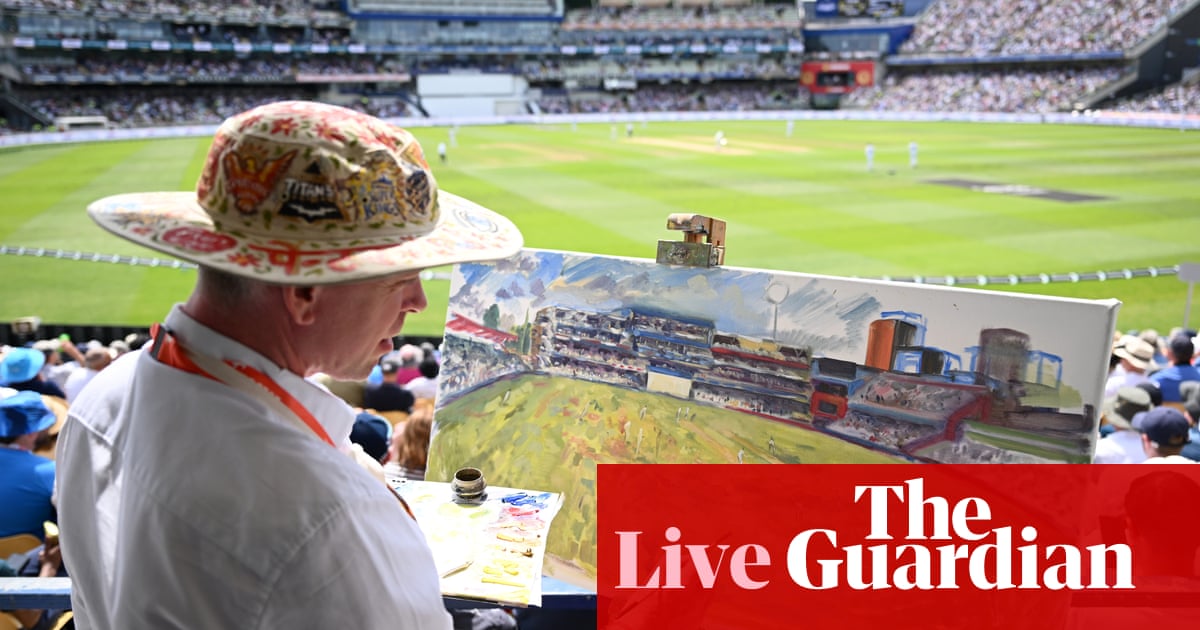 England v India: second men's cricket Test, day three live