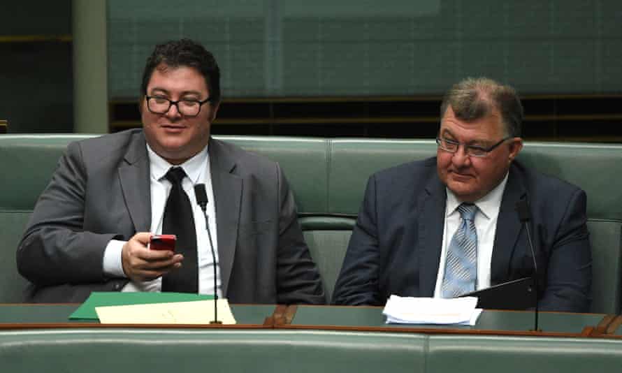 George Christensen and Craig Kelly