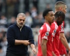 Pressione sul Nottingham Forest: Postecoglou chiede tempo mentre la sua posizione diventa sempre più precaria