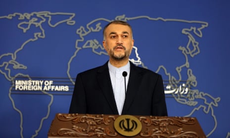 Iran’s foreign minister, Hossein Amir-Abdollahian, said in a televised press conference that ‘America’s return to the deal does not matter to us'.
