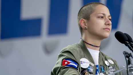 Emma Gonzalez's powerful March for Our Lives speech in full - video 
