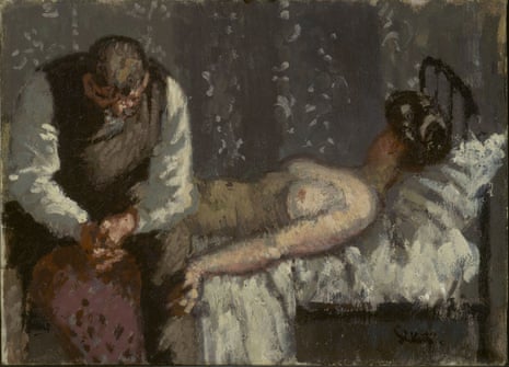 The Camden Town Murder, or, What Shall we do for the Rent c1908 by Walter Sickert.