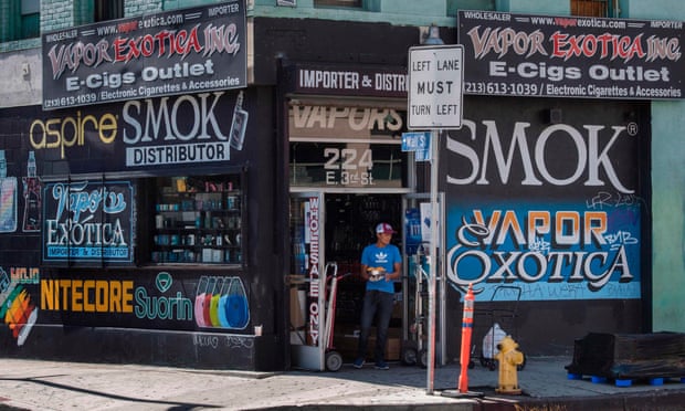 A vape shop in the US.