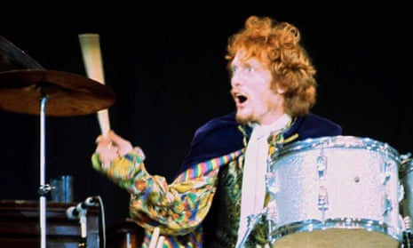 Ginger Baker performing with Cream.