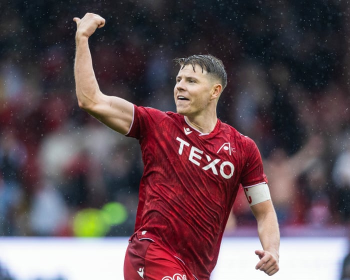Scottish Premiership: Mayo and Nisbet strike late to help Aberdeen stun Hearts — image supplied by The Guardian Sport's feed