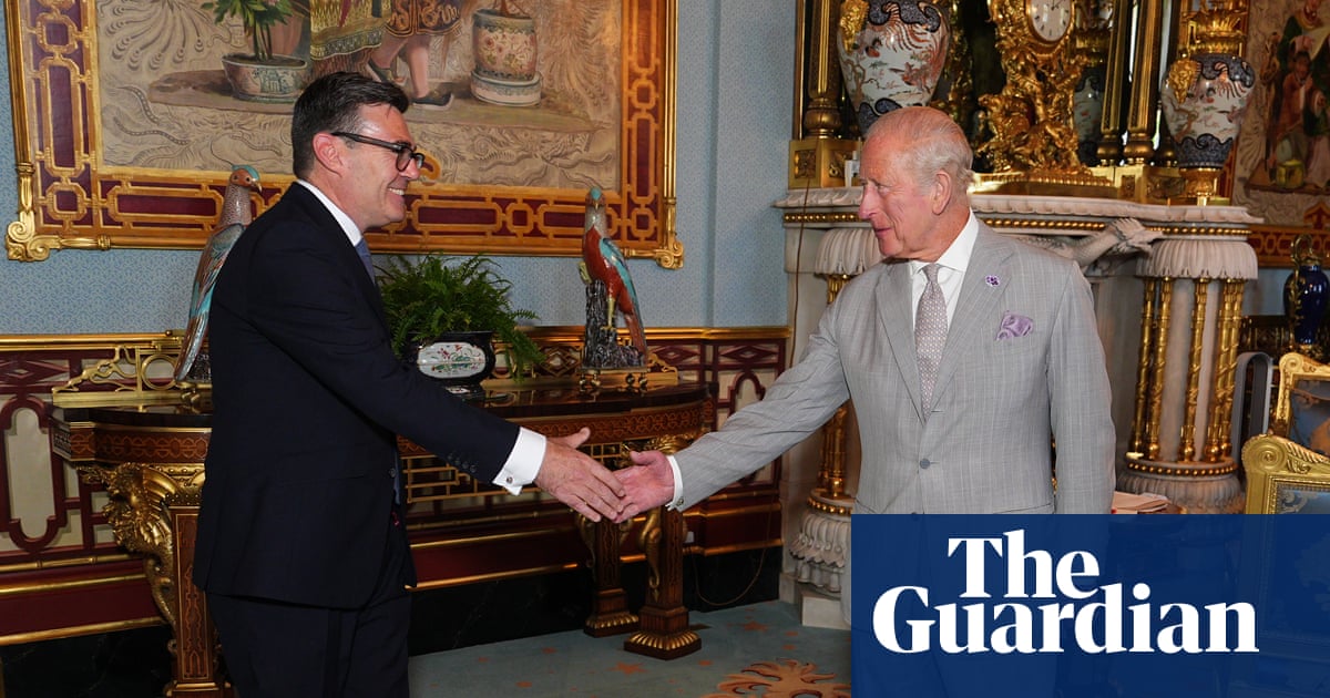 Andy Burnham becomes UK prime minister after meeting King Charles