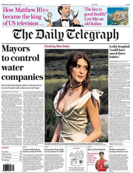 Telegraph splash