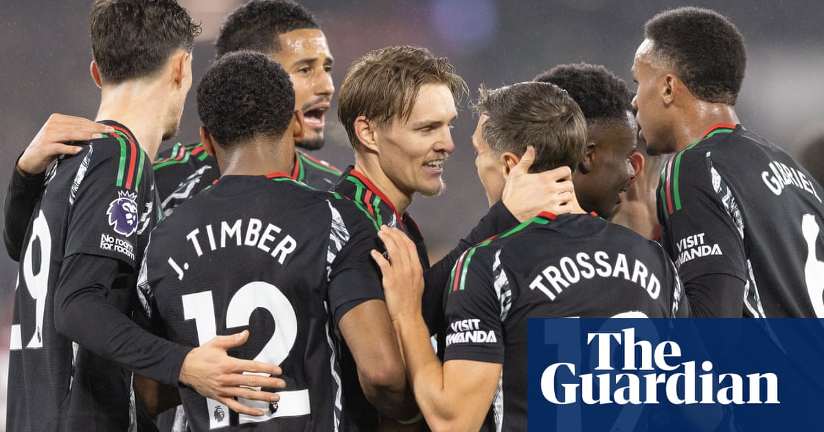 Arsenal's return to form driven by 'huge trust' in fit-again Martin Ødegaard