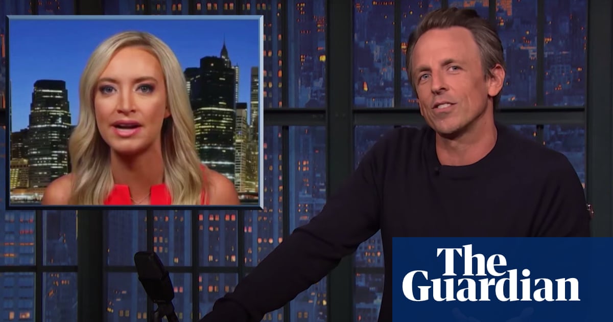 Seth Meyers: Kayleigh McEnany is ‘fully inhabiting an alternate reality’