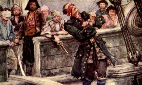 Τρόμος ανοιχτής θάλασσας… μια εικονογράφηση του Walter Paget για το The Master of Ballantrae του Robert Louis Stevenson.