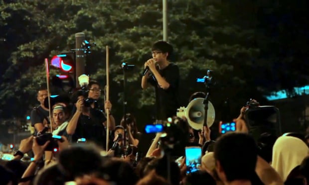 Hong Kong activist Joshua Wong, who is profiled in Joshua: Teenager vs Superpower