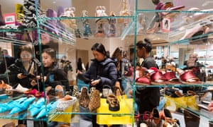 Boxing day sales in London