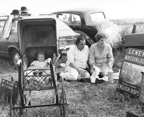 Dorothy Bohm’s image of a steam fair in Horsham, West Sussex, 1972.