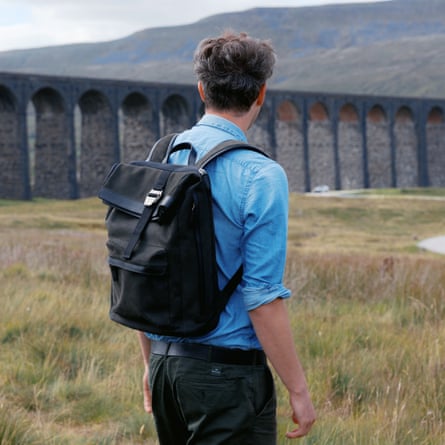 Pete Wise wearing the Carl Friedrik City-hopper