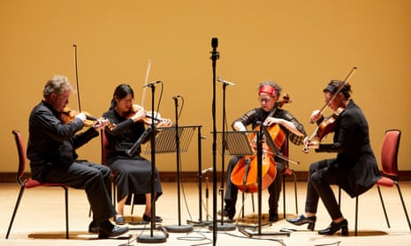 Harmonic soup … the Bozzini Quartet.