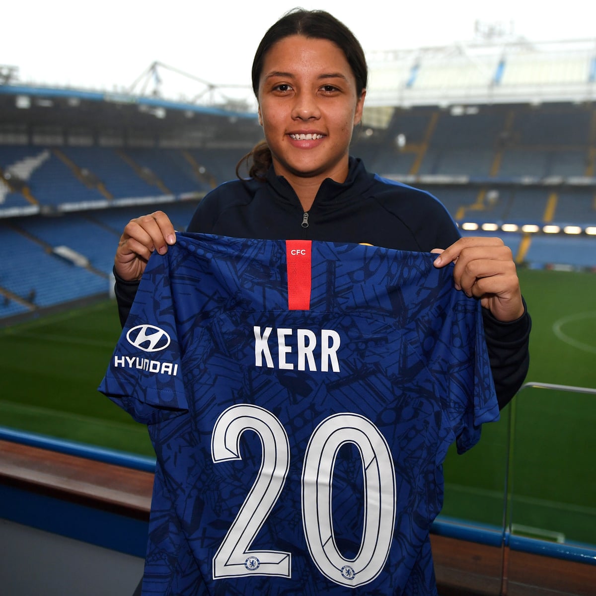 Chelsea Women Pull Off Major Coup In Signing Australia Striker Sam Kerr Sport The Guardian