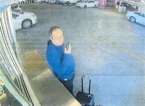 Claudio Neves Valente, suspect in Brown University shooting, shown in CCTV footage.