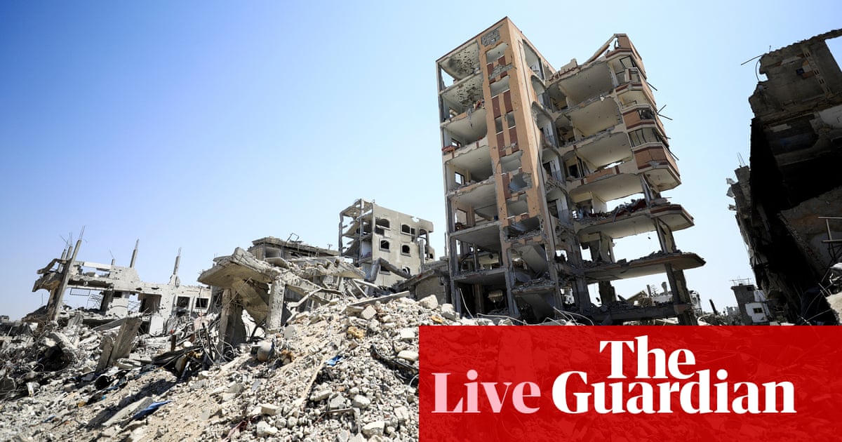 Middle East crisis live: IDF orders evacuation in Gaza City eastern suburb
