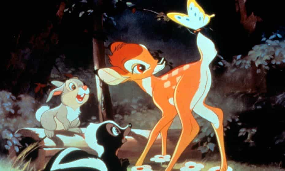 A still from the Disney film Bambi.