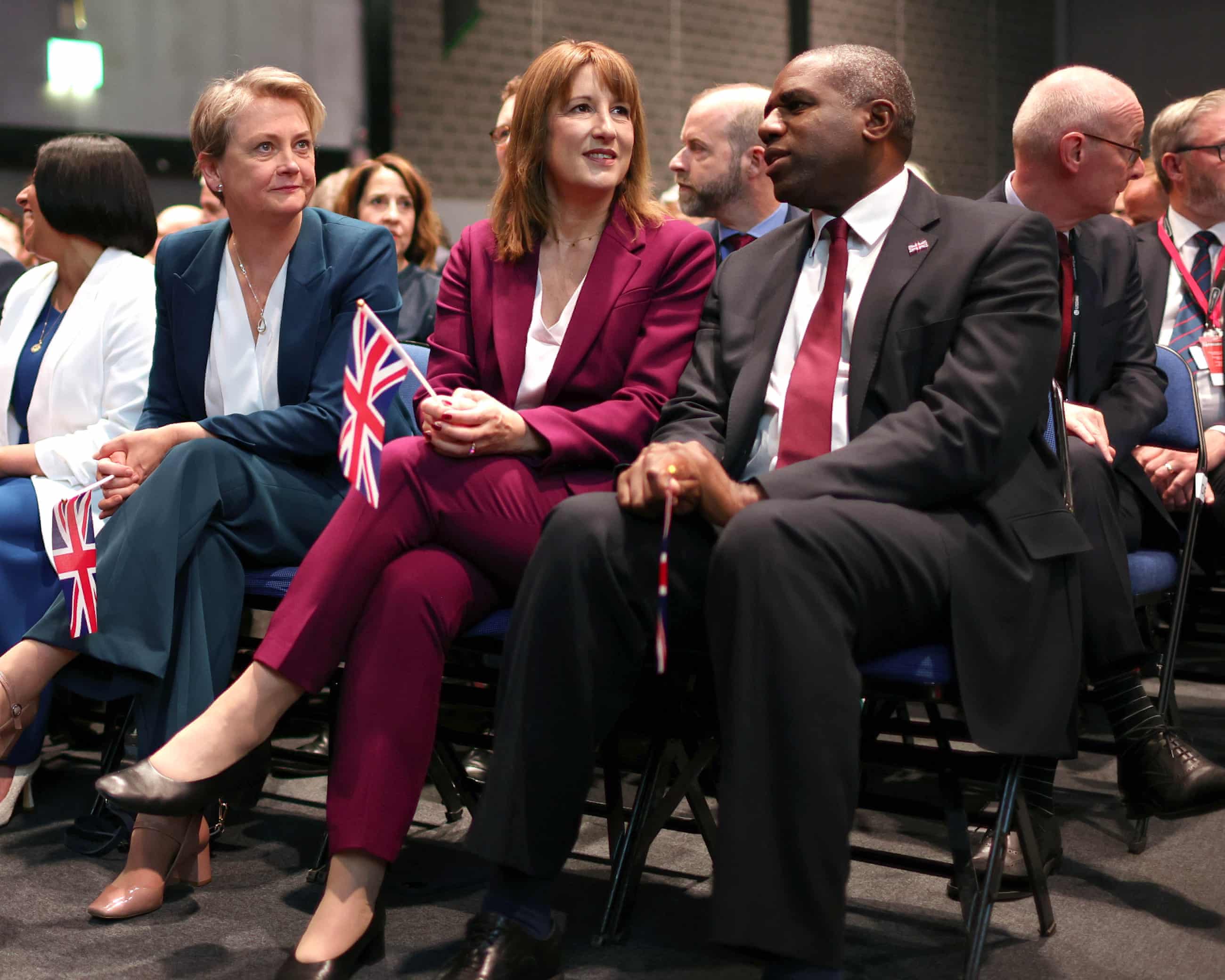 Rachel Reeves gets a warm reception but business chiefs are wary of another tax raid