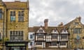 East Grinstead (Sussex, England): Clarendon House in Tudor Style<br>PGYBB6 East Grinstead (Sussex, England): Clarendon House in Tudor Style