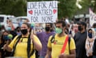 Thousands march in support of Muslim family killed in Canada truck attack – video
