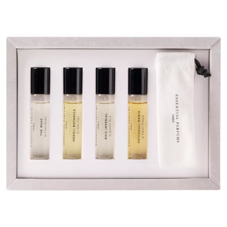 Essential Parfums Discovery Eau de Parfum Travel Fragrance Gift Set, 4 x 10ml