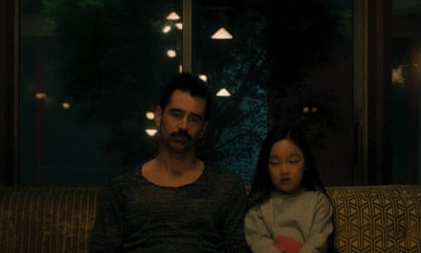 What is it to be human? … Colin Farrell and Malea Emma Tjandrawidjaja in After Yang.