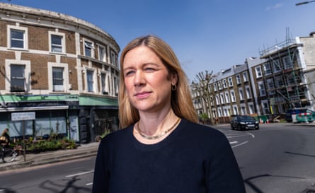 Ellie Reeves on a London street.