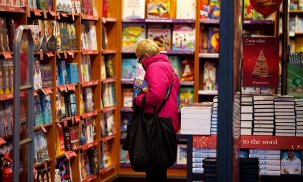 Back into print ... a browser at a branch of Waterstones.